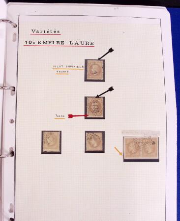 1849-80 Belle collection de classiques oblitérés