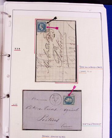 1849-80 Belle collection de classiques oblitérés