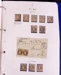 1849-80 Belle collection de classiques oblitérés