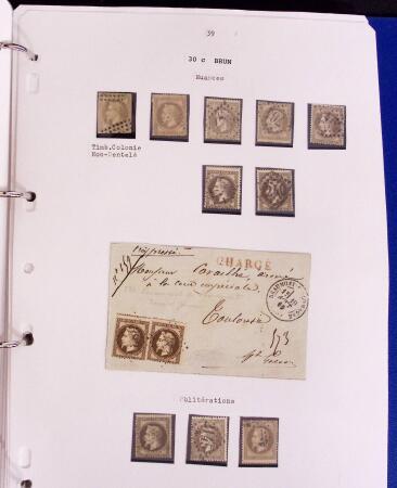 1849-80 Belle collection de classiques oblitérés