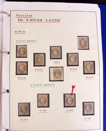 1849-80 Belle collection de classiques oblitérés