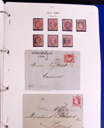 1849-80 Belle collection de classiques oblitérés