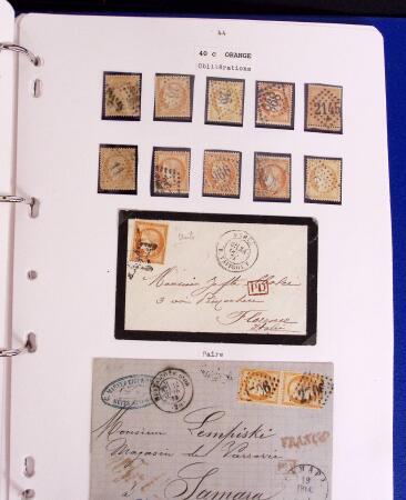 1849-80 Belle collection de classiques oblitérés