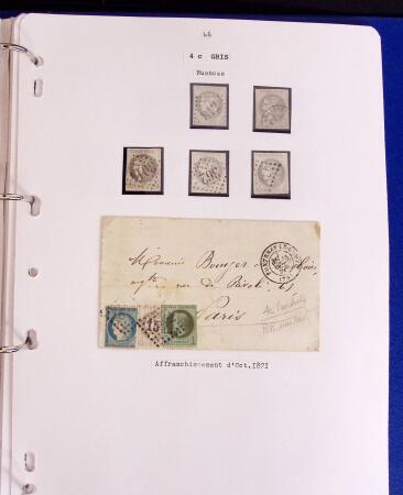 1849-80 Belle collection de classiques oblitérés