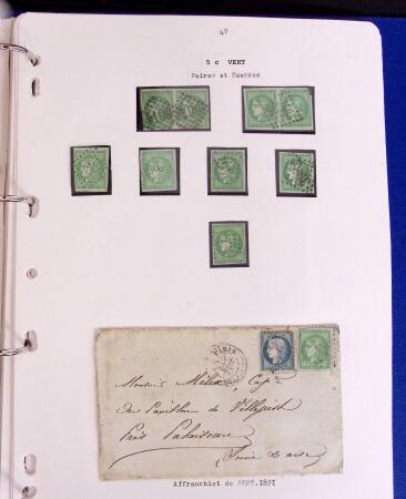 1849-80 Belle collection de classiques oblitérés