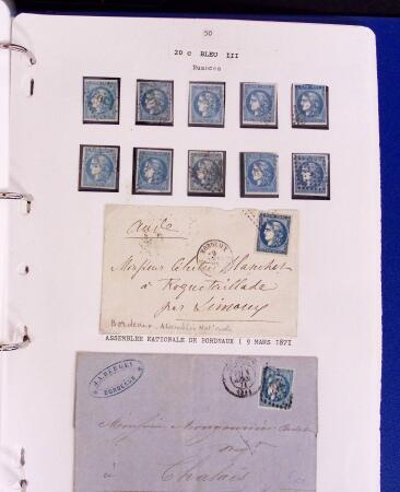 1849-80 Belle collection de classiques oblitérés