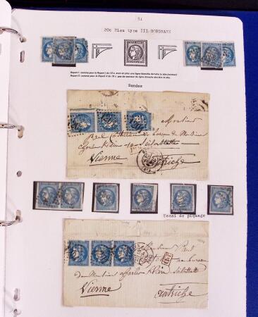 1849-80 Belle collection de classiques oblitérés