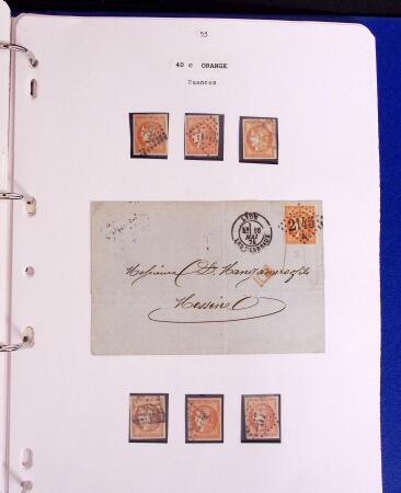 1849-80 Belle collection de classiques oblitérés