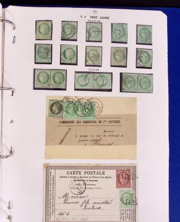 1849-80 Belle collection de classiques oblitérés