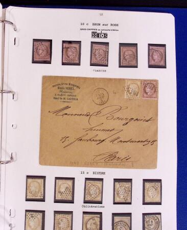 1849-80 Belle collection de classiques oblitérés