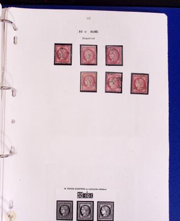 1849-80 Belle collection de classiques oblitérés