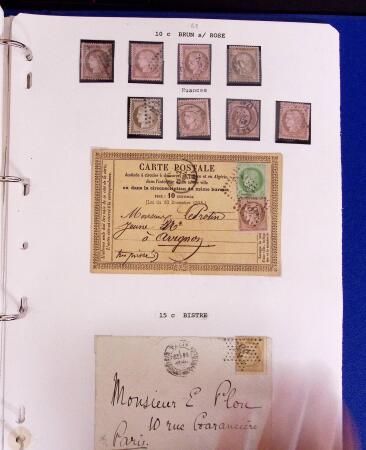 1849-80 Belle collection de classiques oblitérés