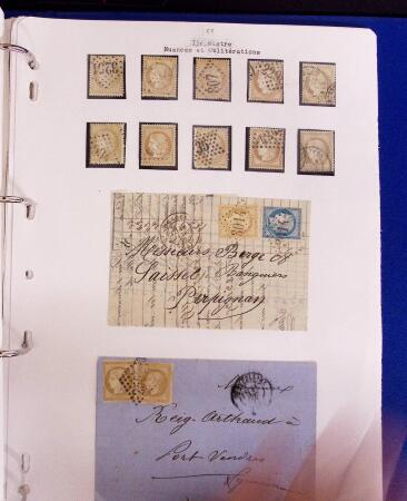 1849-80 Belle collection de classiques oblitérés