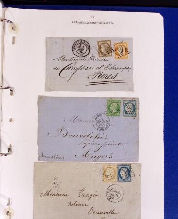 1849-80 Belle collection de classiques oblitérés
