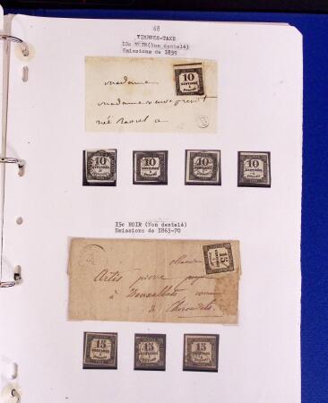 1849-80 Belle collection de classiques oblitérés
