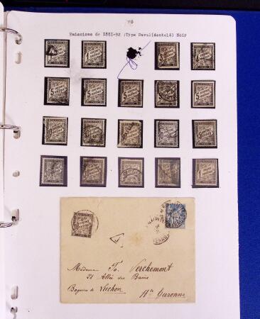 1849-80 Belle collection de classiques oblitérés