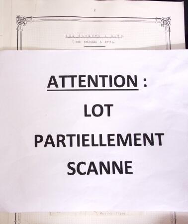 1800-1980, Lot très hétéroclite de lettres montrant