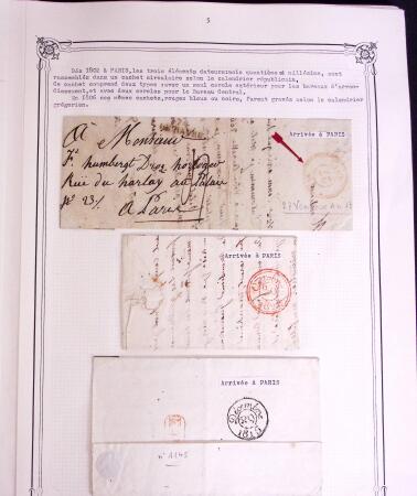 1800-1980, Lot très hétéroclite de lettres montrant