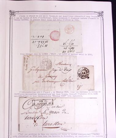 1800-1980, Lot très hétéroclite de lettres montrant