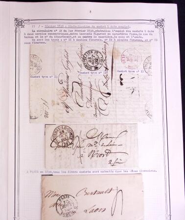 1800-1980, Lot très hétéroclite de lettres montrant