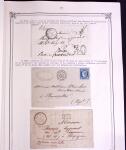 1800-1980, Lot très hétéroclite de lettres montrant