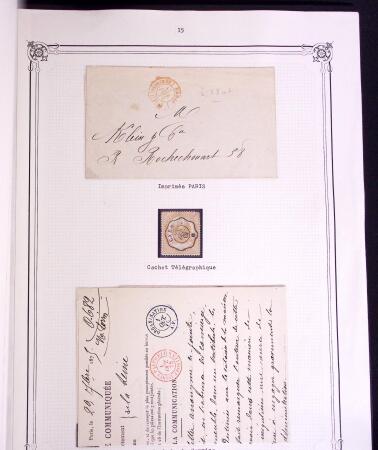 1800-1980, Lot très hétéroclite de lettres montrant