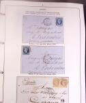 1800-1980, Lot très hétéroclite de lettres montrant