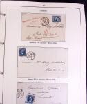 1800-1980, Lot très hétéroclite de lettres montrant