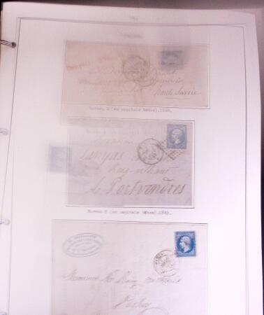 1800-1980, Lot très hétéroclite de lettres montrant