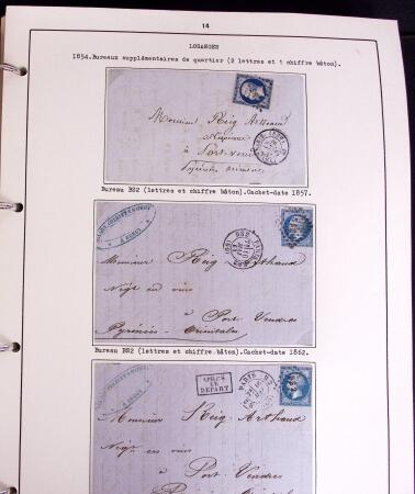 1800-1980, Lot très hétéroclite de lettres montrant