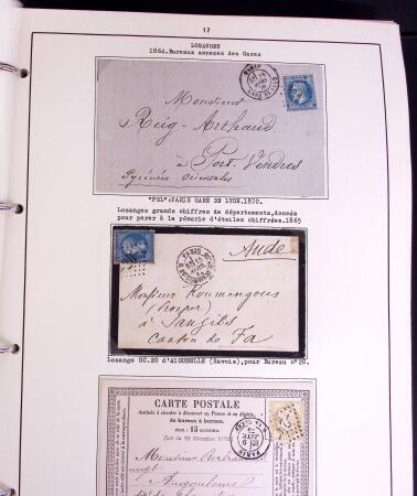 1800-1980, Lot très hétéroclite de lettres montrant