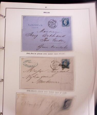 1800-1980, Lot très hétéroclite de lettres montrant