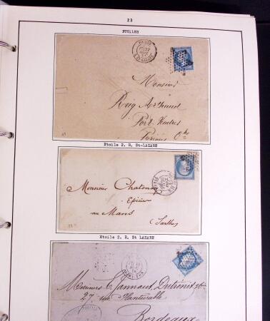 1800-1980, Lot très hétéroclite de lettres montrant