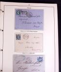 1800-1980, Lot très hétéroclite de lettres montrant