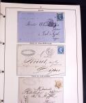 1800-1980, Lot très hétéroclite de lettres montrant