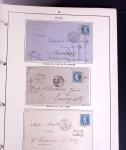 1800-1980, Lot très hétéroclite de lettres montrant