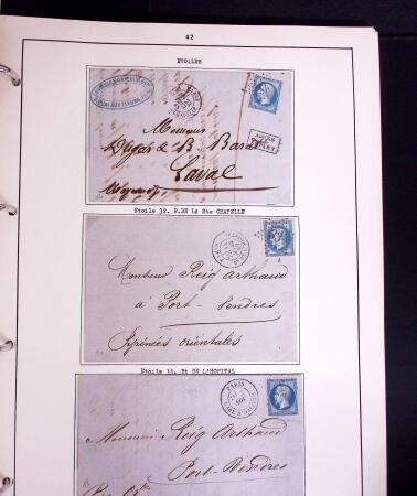1800-1980, Lot très hétéroclite de lettres montrant