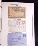 1800-1980, Lot très hétéroclite de lettres montrant