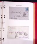1800-1980, Lot très hétéroclite de lettres montrant