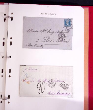 1800-1980, Lot très hétéroclite de lettres montrant