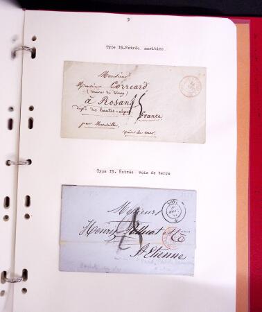 1800-1980, Lot très hétéroclite de lettres montrant