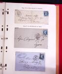 1800-1980, Lot très hétéroclite de lettres montrant