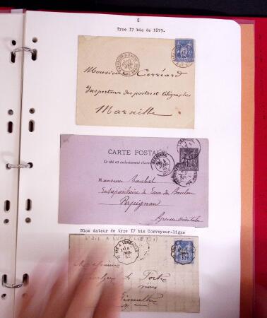 1800-1980, Lot très hétéroclite de lettres montrant