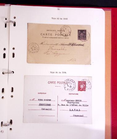 1800-1980, Lot très hétéroclite de lettres montrant