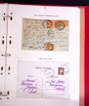 1800-1980, Lot très hétéroclite de lettres montrant