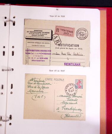 1800-1980, Lot très hétéroclite de lettres montrant
