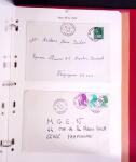 1800-1980, Lot très hétéroclite de lettres montrant