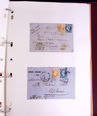 1800-1980, Lot très hétéroclite de lettres montrant
