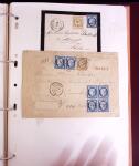 1800-1980, Lot très hétéroclite de lettres montrant