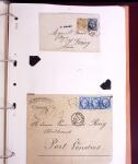 1800-1980, Lot très hétéroclite de lettres montrant